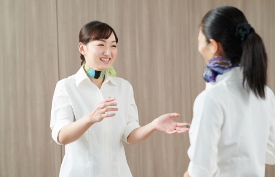 入社後も安心!定期的なフォローアップ研修